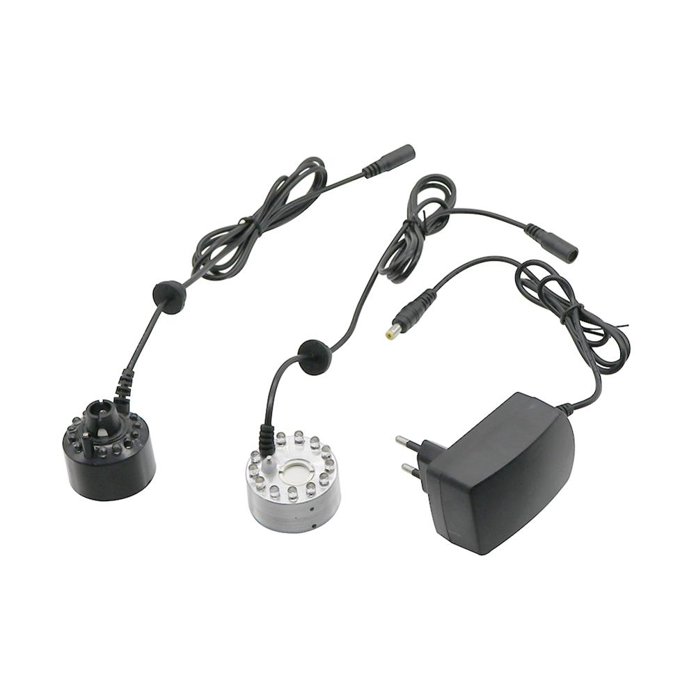 Terrarium Fogger Ultrasonic - Atomizzatore 12 LED AC100-240V Atomizzatore ad