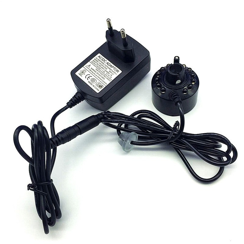 Terrarium Fogger Ultrasonic - 12 LED di CA 100-240V Industriale