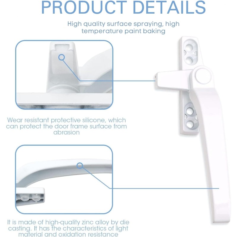 Maniglia per Serratura Finestr - Glass Door Hinge recensione e prezzo