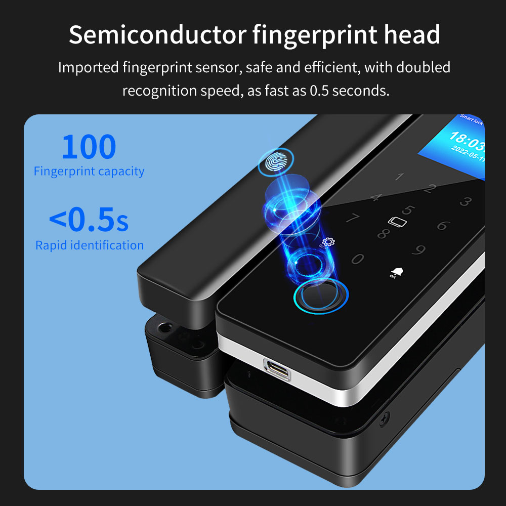 Impermeabile Tuya APP Controll - Glass Door Hinge recensione e prezzo