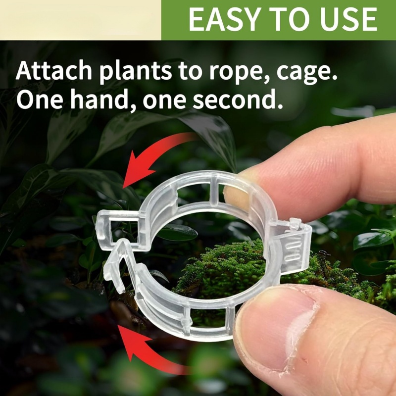 500 Pezzi Clip di Supporto in  - Vine Climbing Plastic recensione e prezzo